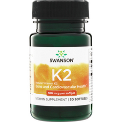 Swanson Witamina K2 MK7 100 mcg 30 kapsułek
