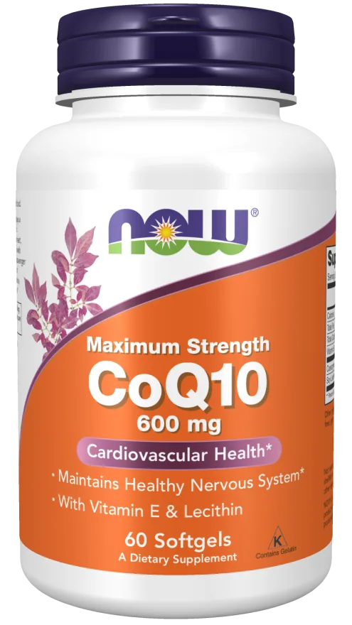 NOW Foods CoQ10 Extra Strength 600 mg