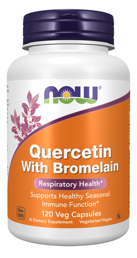 NOW Foods Quercetin With Bromelain