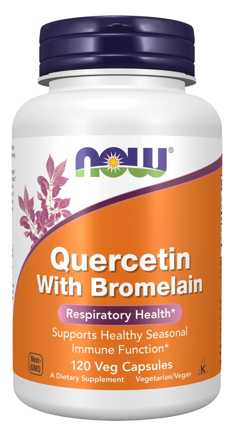 NOW Foods Quercetin With Bromelain