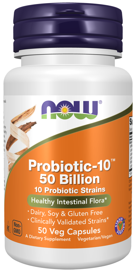 NOW Foods Probiotic-10™ 50 Billion