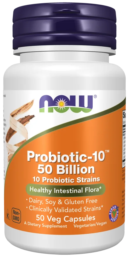 NOW Foods Probiotic-10™ 50 Billion