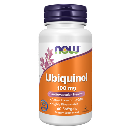 Now Foods Ubiquinol Koenzym Q10 100 mg 60 kapsułek