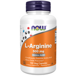 Now Foods L-Arginine 500 mg 100 veg kapsułek