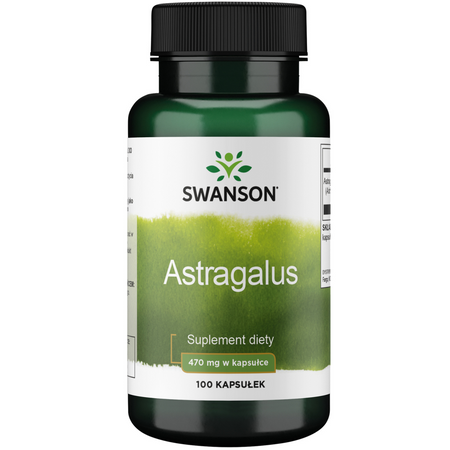 Swanson Astragalus 470 mg 100 kapsułek