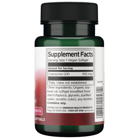 Swanson Koenzym Q10 100 mg 100 kapsułek