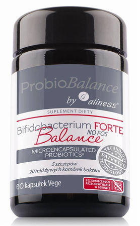 Aliness ProbioBalance Bifidobacterium Balance FORTE 60 kapsułek vege