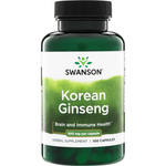 Swanson Żeń-szeń Koreański (Korean Ginseng) 500 mg 100 kapsułek