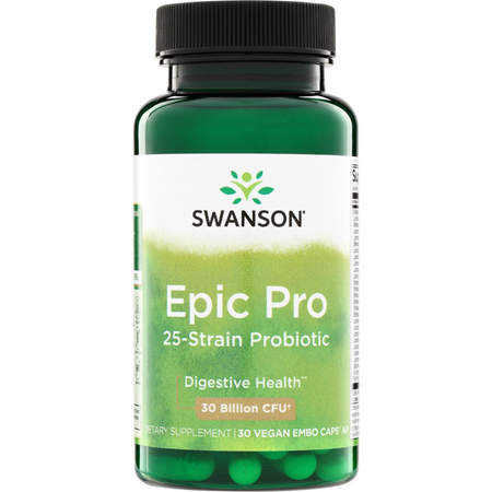 Swanson Epic Pro 25-Strain Probiotic 30 kapsułek