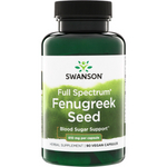 Swanson Kozieradka (Fenugreek) 610 mg 90 kapsułek