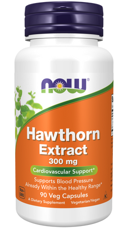 Now Foods Głóg (Hawthorn) 300 mg Extract 90 kapsułek