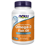 Now Foods Omega-3 Fish Oil Molecularly Distilled 100 kapsułek