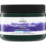 Swanson Cytrynian Magnezu 100% Puder 244 g