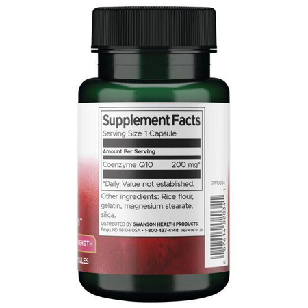 Swanson Koenzym Q10 200 mg 30 kapsułek