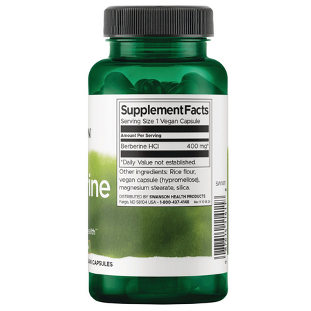 Swanson Berberyna 400 mg 60 kapsułek