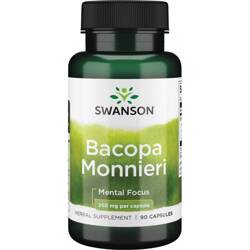 Swanson Bacopa Monniera BaCognize Extract 250 mg 90 kapsułek