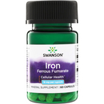 Swanson Fumaran Żelaza 18 mg 60 kapsułek