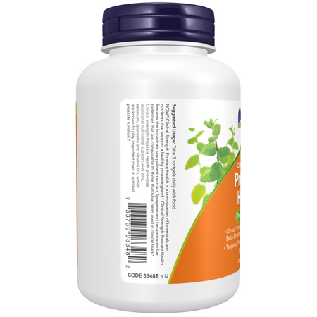 Now Foods Prostate Health Clinical Strength 180 kapsułek