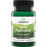 Swanson Saw Palmetto Extract 320 mg 60 kapsułek