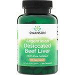 Swanson Beef Liver 500 mg 120 kapsułek