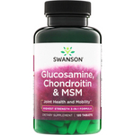 Swanson Glukozamina, Chondroityna i MSM 120 tabletek
