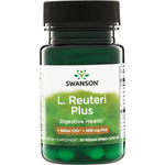 Swanson Probiotyk L. Reuteri Plus z L. Rhamnosus, L. Acidophilus i FOS 30 kapsułek