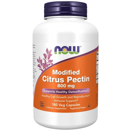 Now Foods Modyfikowana Pektyna Cytrusowa 800 mg 180 veg kapsułek