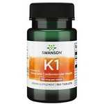 Swanson Witamina K1 100 mcg 100 tabletek