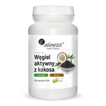 Aliness Aktywny Węgiel 300 mg 100 kapsułek vege