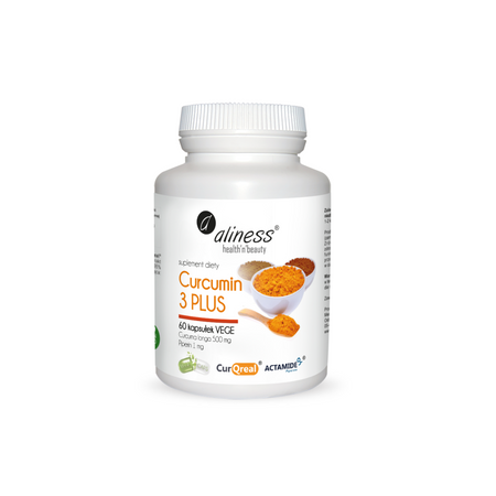 Aliness Curcumin 3 Plus 500 mg 60 kapsułek vege