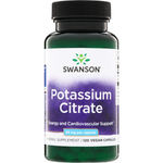 Swanson Cytrynian Potasu 99 mg 120 kapsułek