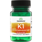 Swanson Witamina K1 100 mcg 100 tabletek