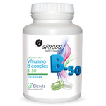 Aliness Witamina B Complex B-50 100 kapsułek vege