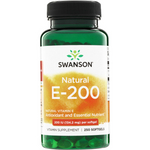 Swanson Witamina E Naturalna 200 iu 250 kapsułek