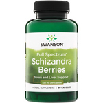Swanson Cytryniec Chiński (Schizandra Berries) 525 mg 90 kapsułek