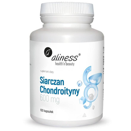 Aliness Siarczan Chondroityny 600 mg 100 kapsułek