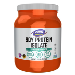 Now Foods Soy Protein Isolate Puder 544 g
