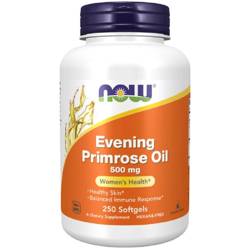 Now Foods Olej z Wiesiołka (Evening Primrose Oil) 500 mg 250 kapsułek