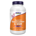 Now Foods Glukozamina i MSM (Vegetarian) 240 kapsułek