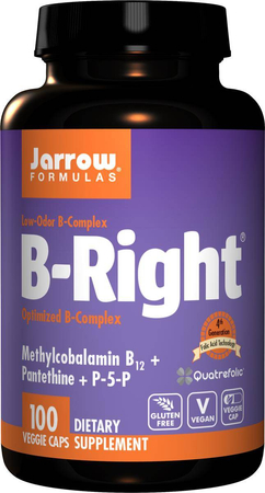 Jarrow B-Right Witamina B Complex 100 kapsułek