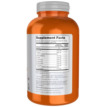 Now Foods Amino-9 Essentials Puder 330 g