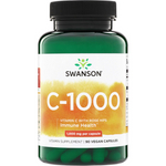Swanson Witamina C 1000 mg z Dziką Różą 90 veg kapsułek