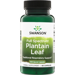 Swanson Babka Zwyczajna (Plantain) 400 mg 60 kapsułek