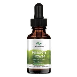 Swanson Męczennica Cielista (Passion Flower) Extract 29,6 ml krople
