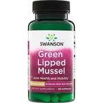 Swanson Nowozelandzka Zielona Małża (Green Lipped Mussel) 500 mg 60 kapsułek