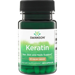 Swanson Keratyna 50 mg 60 kapsułek