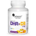 Aliness DHA 300 mg + D3 2000 60 kapsułek