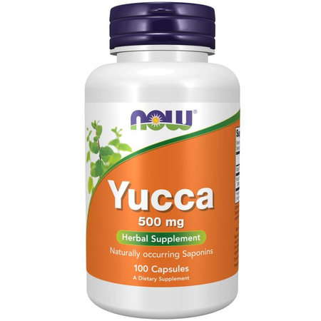 Now Foods Yucca 500 mg 100 kapsułek