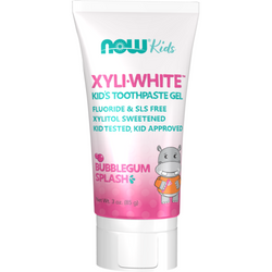 Now Foods XyliWhite Toothpaste Gel Kids Bubblegum 85 g pasta do zębów