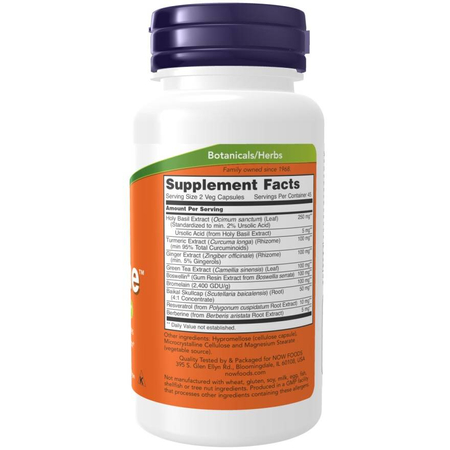 Now Foods D-Flame 90 veg kapsułek